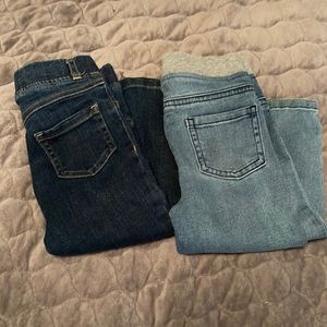 2 pairs of baby jeans